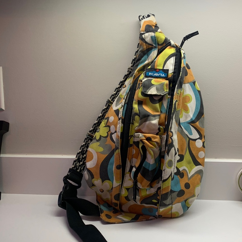 Kavu Crossbody- multi-colored one shoulder bag